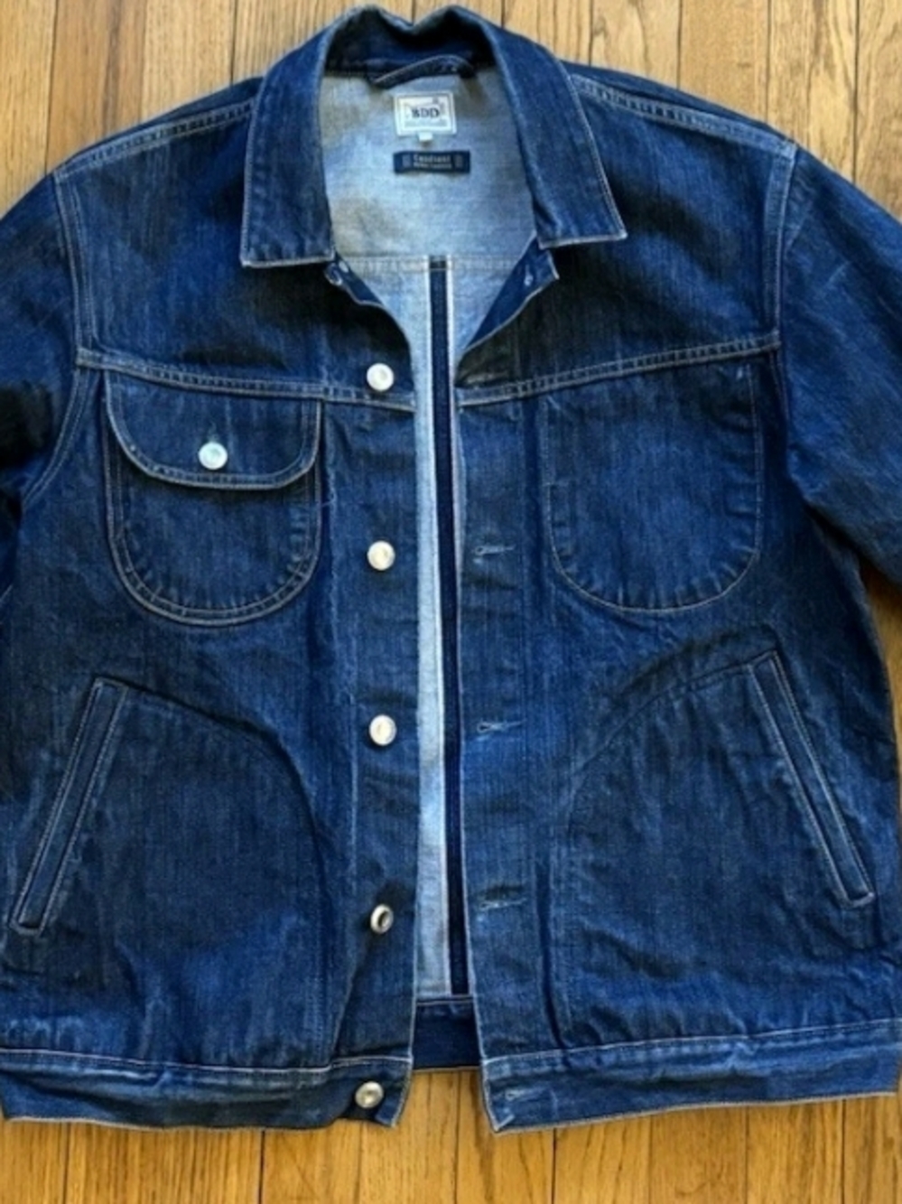 Benzak Selvedge Denim Developers Jacket Large